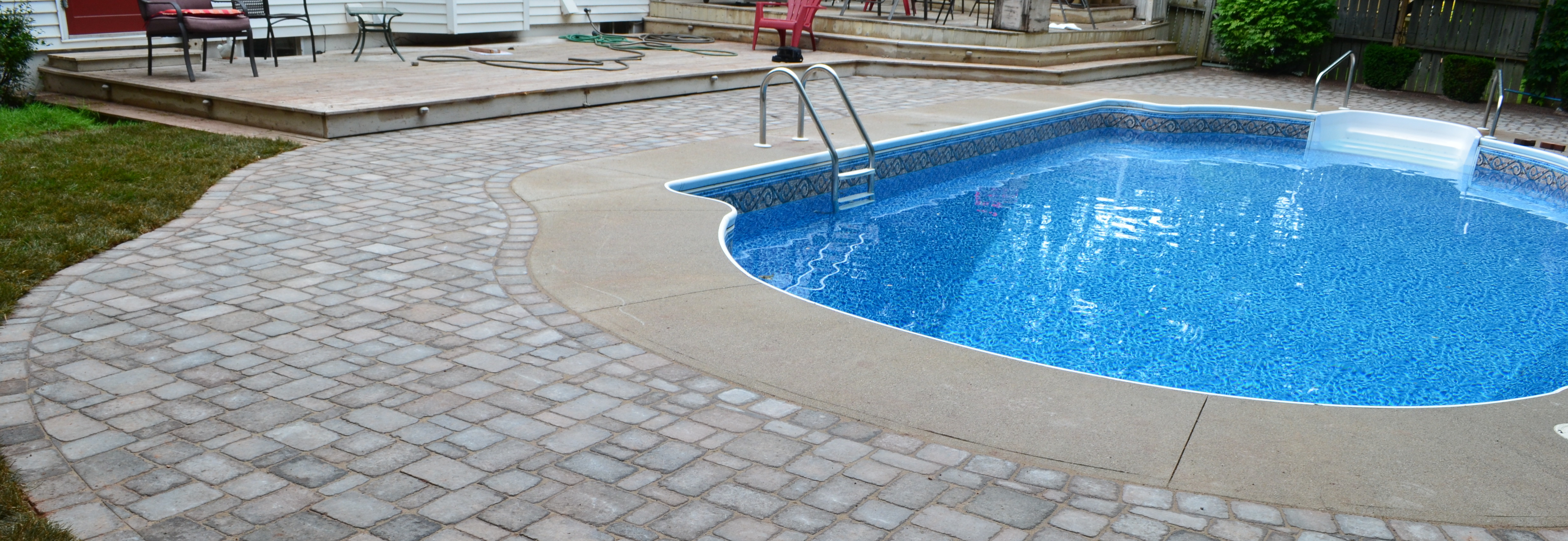 Stone Pool Patios